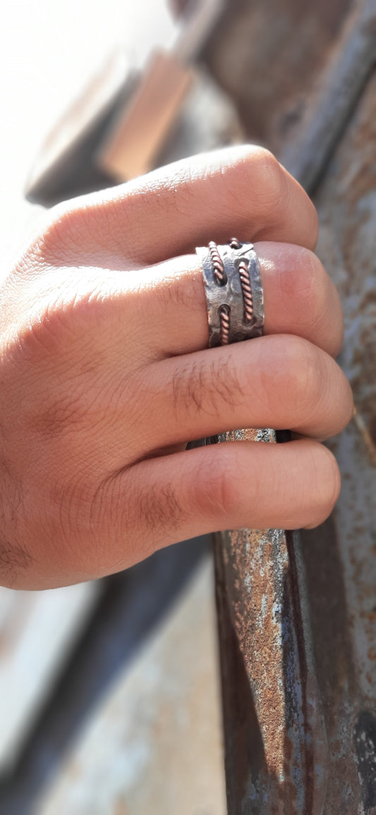 Sterling Silver Men's Ring