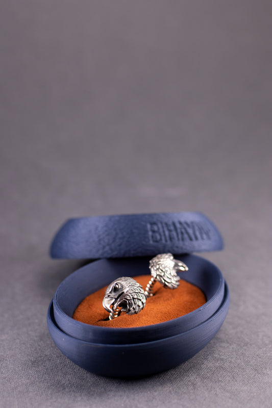 Sterling Silver Eagle Cufflinks
