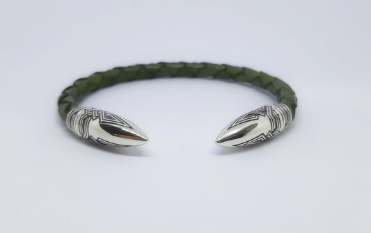 Sterling Silver Bullet Bracelet