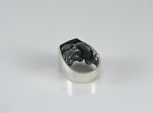 Sterling Silver Snake Ring