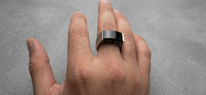 Aries Zodiac Ring – Sterling Silver with Black Onyx