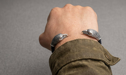 Eagle Head Cuff Bracelet
