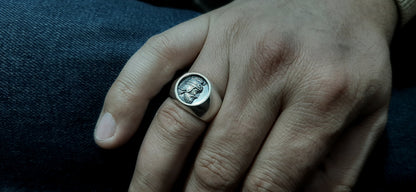 Sterling Silver Vardan Mamikonian Ring