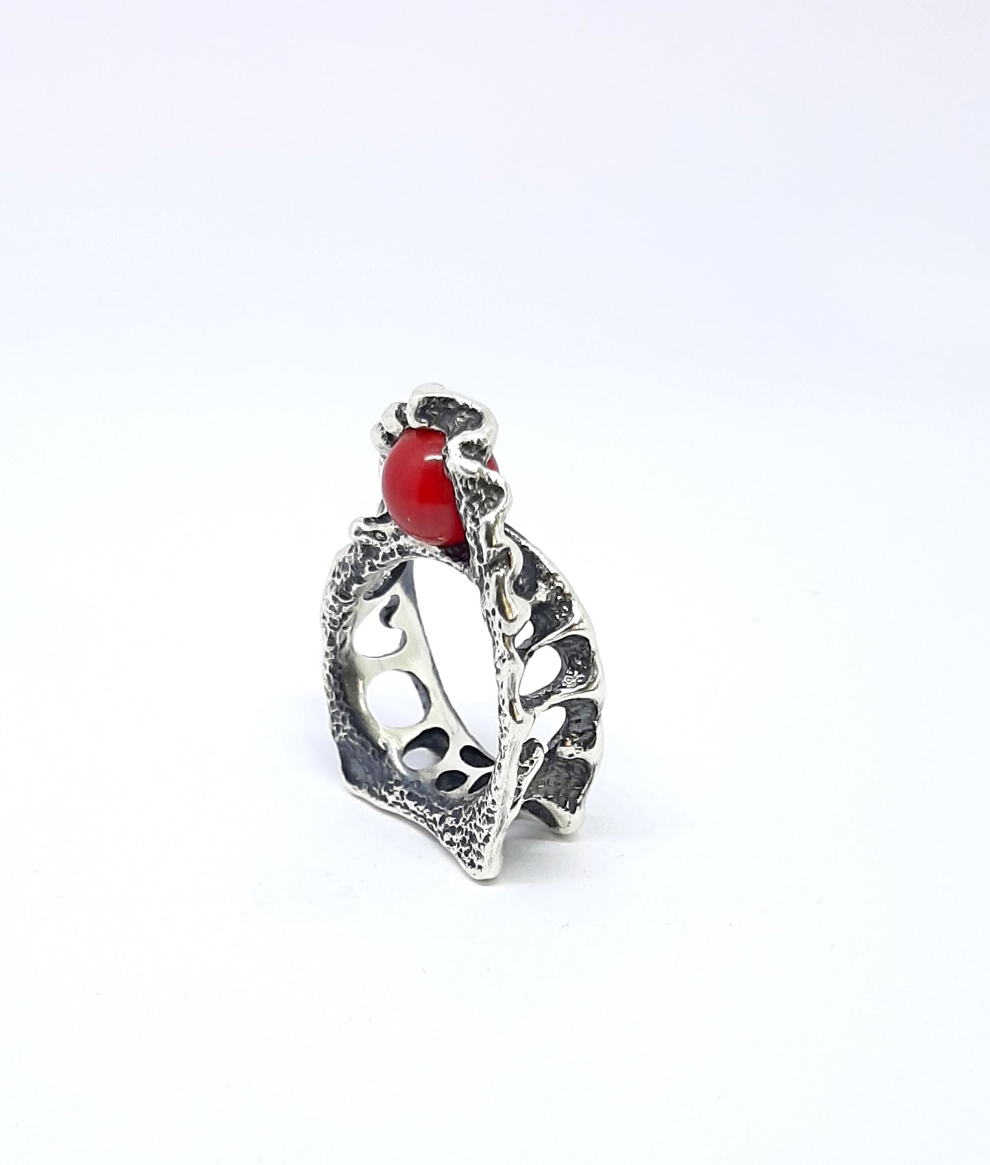 Handmade Sterling Silver DNA Ring