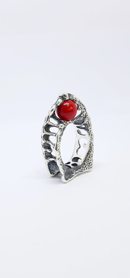 Handmade Sterling Silver DNA Ring