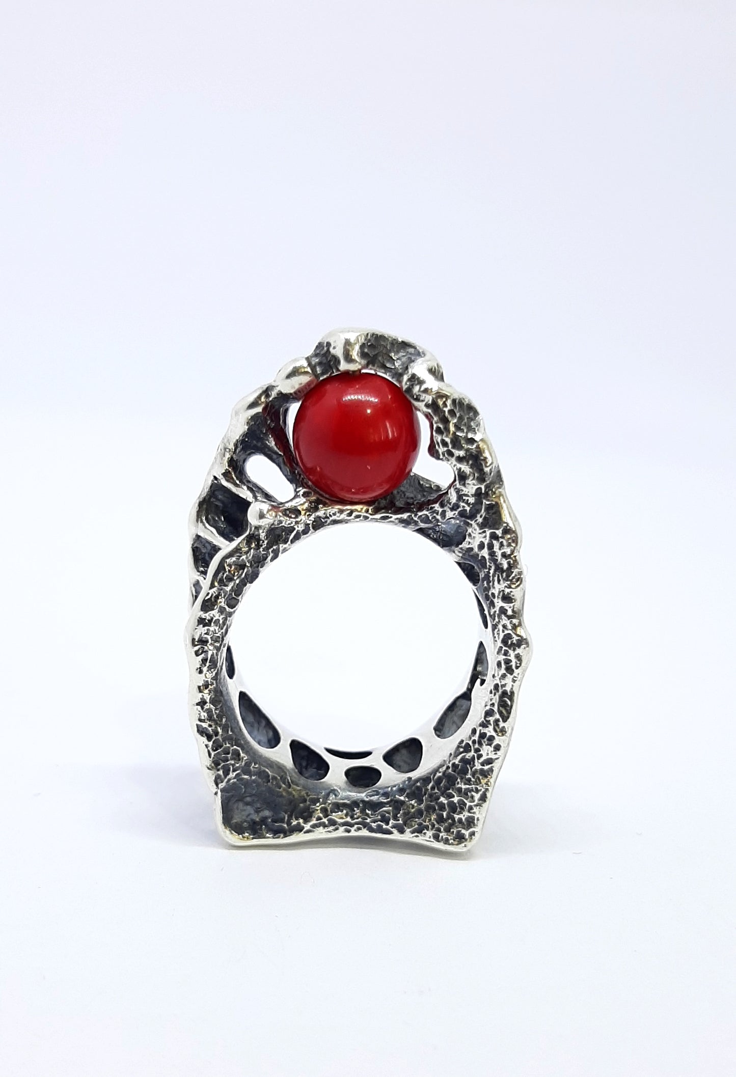 Handmade Sterling Silver DNA Ring