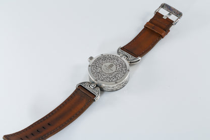 Sterling Silver watch "Sun"