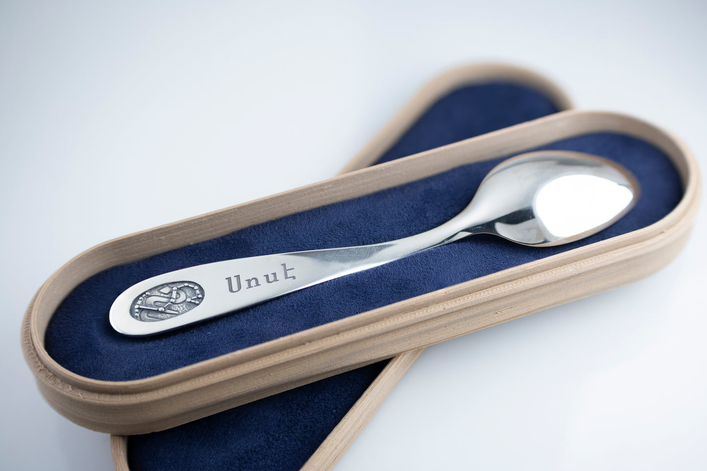 Sterling Silver Scorpio Baby Spoon