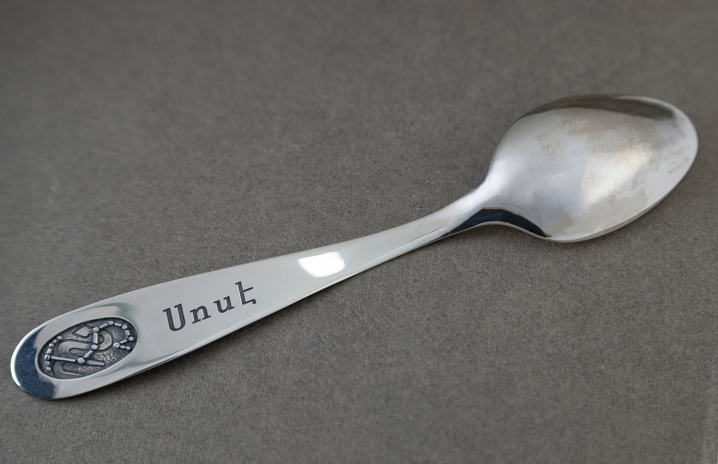 Sterling Silver Scorpio Baby Spoon