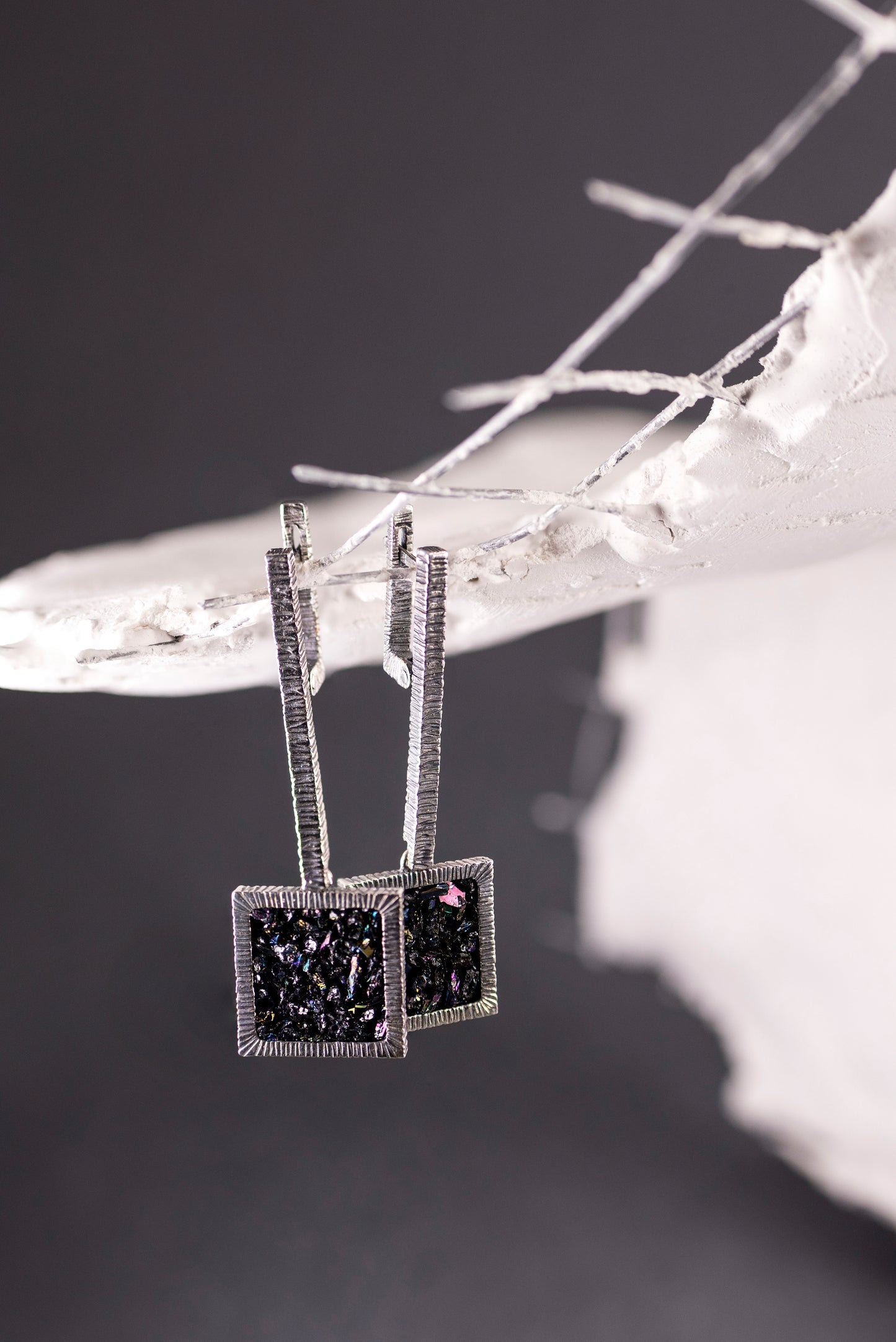 Dangle Square Earrings