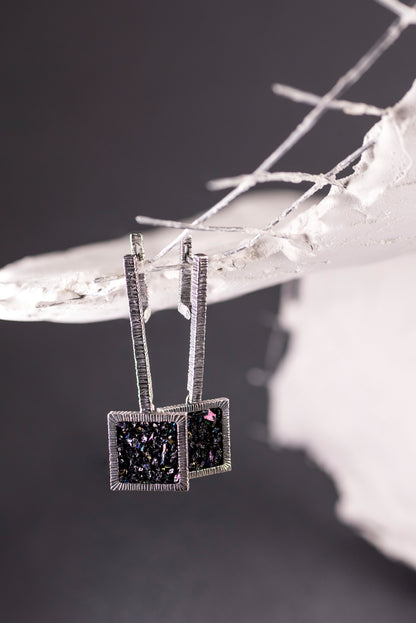 Dangle Square Earrings