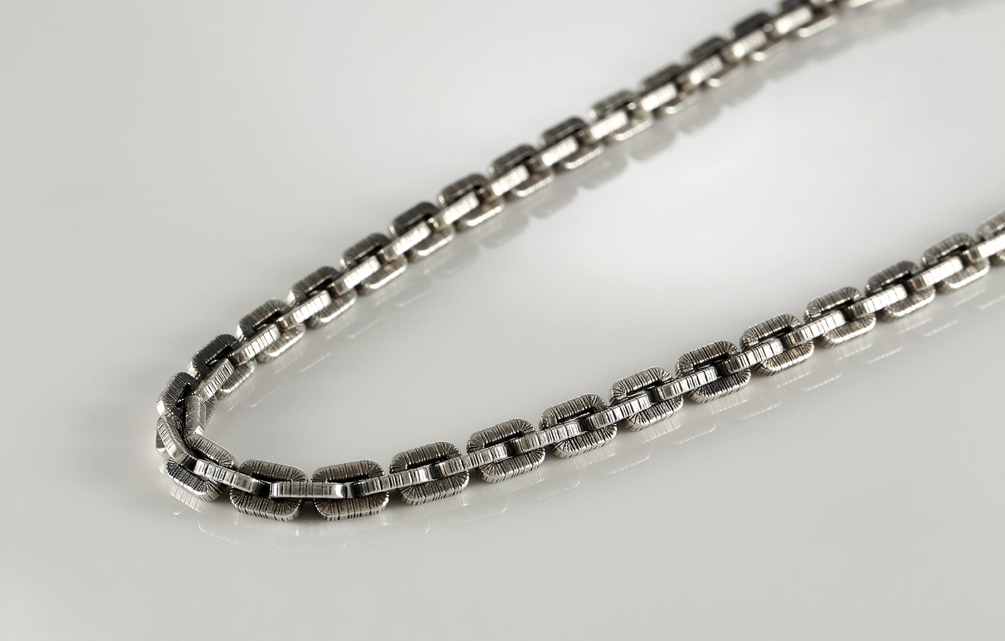 Sterling Silver Box Chain Necklace