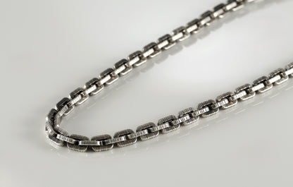 Sterling Silver Box Chain Necklace
