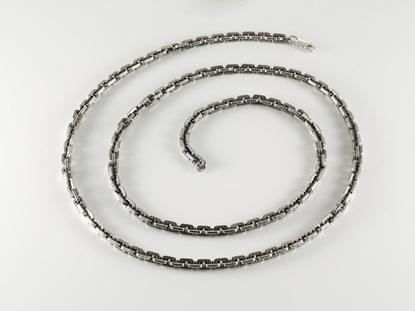 Sterling Silver Box Chain Necklace