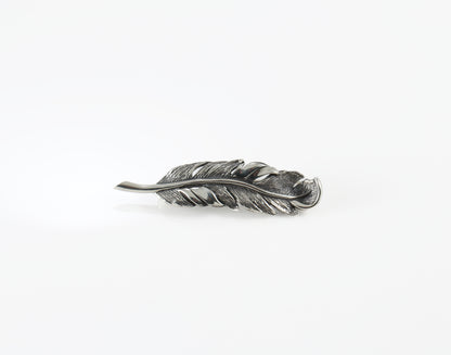 Sterling Silver Feather Brooch