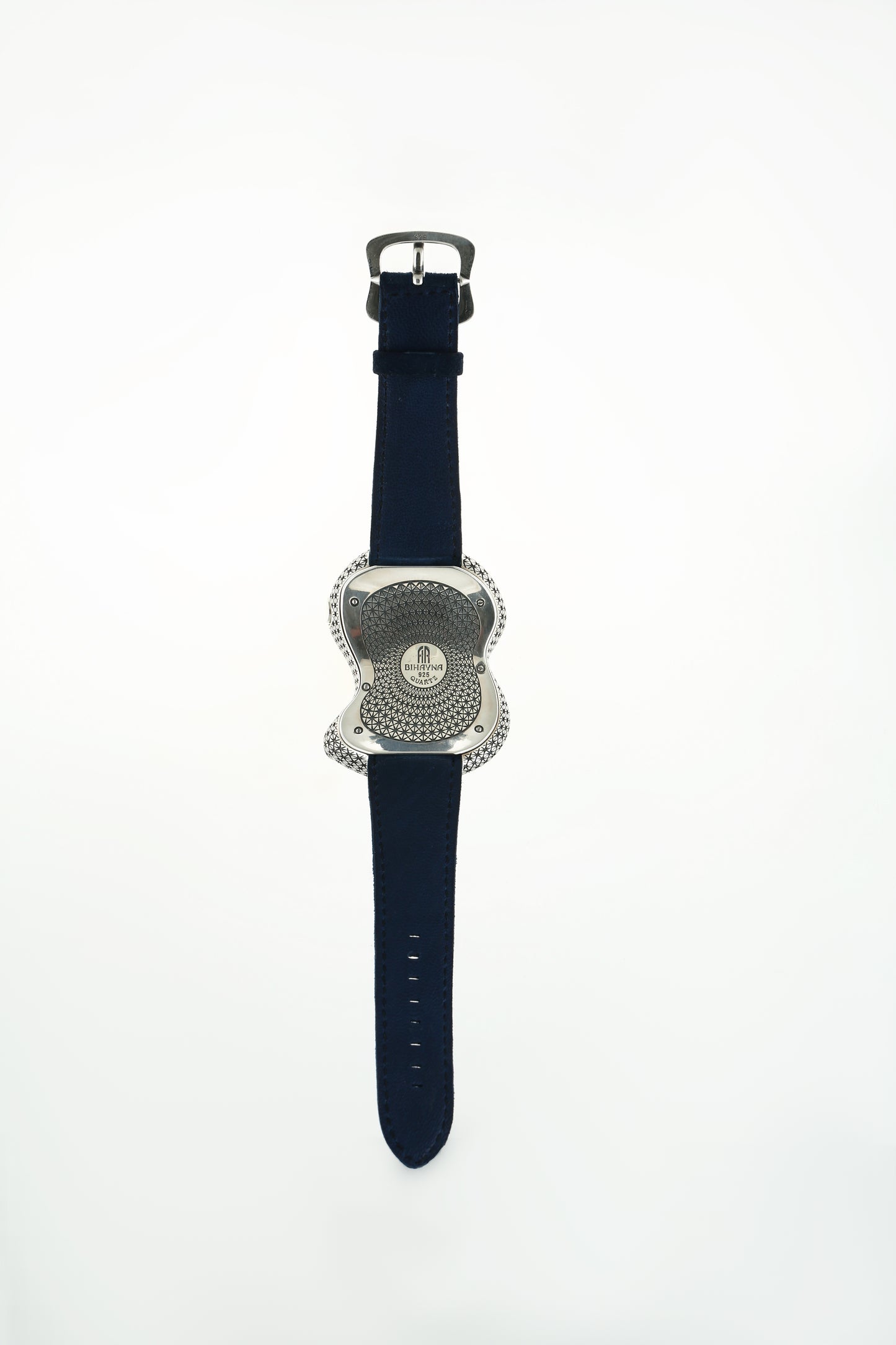 Sterling Silver Double Dial Watch
