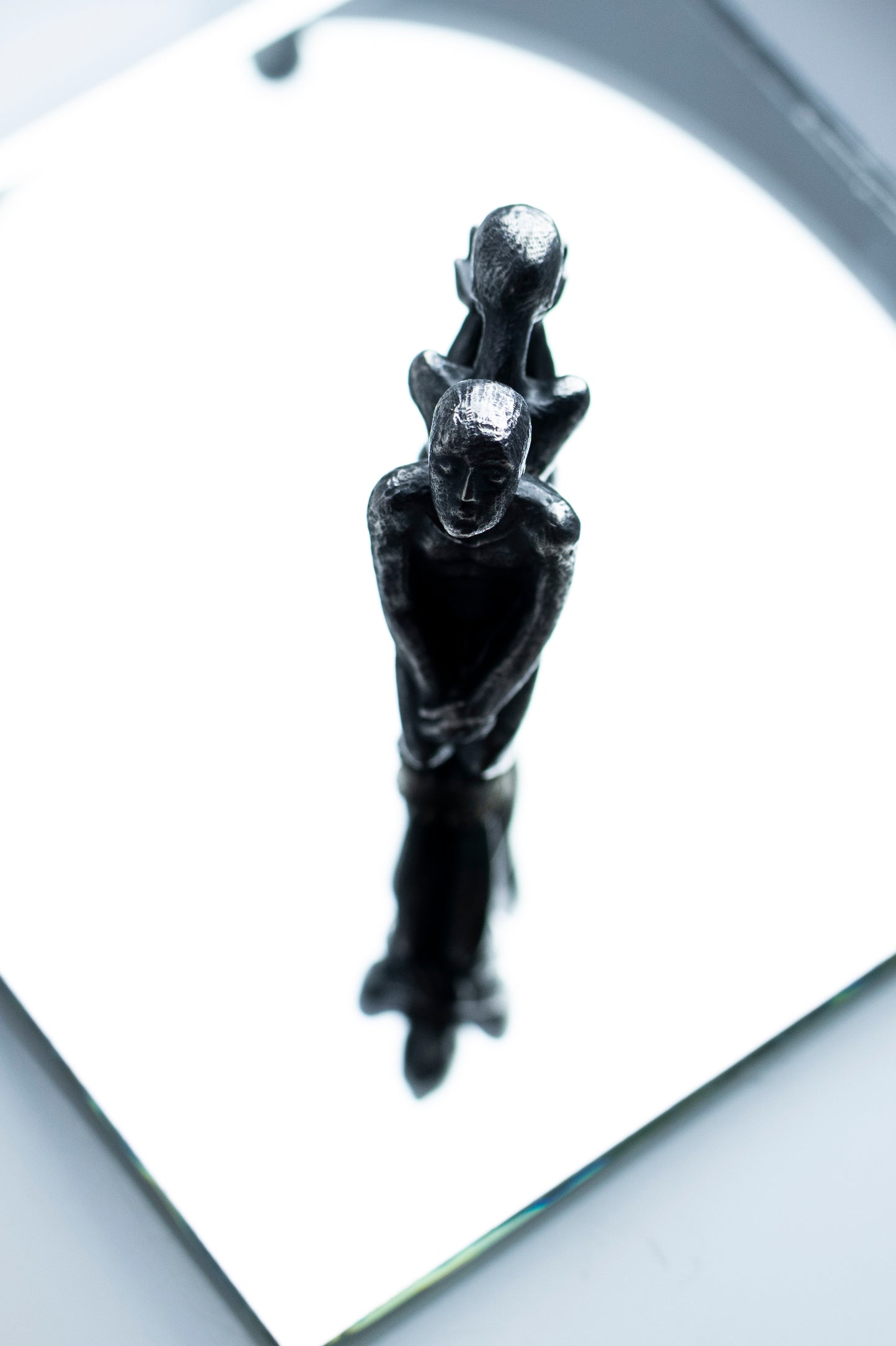 Handmade Sculptural Mythological Jewelry:  Sterling Silver Ring