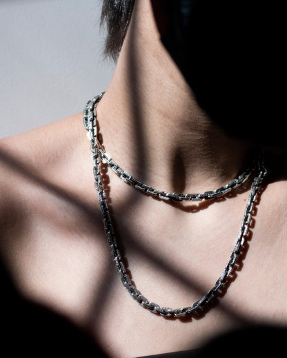 Sterling Silver Box Chain Necklace