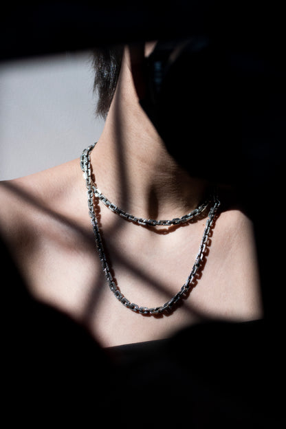 Sterling Silver Box Chain Bracelet