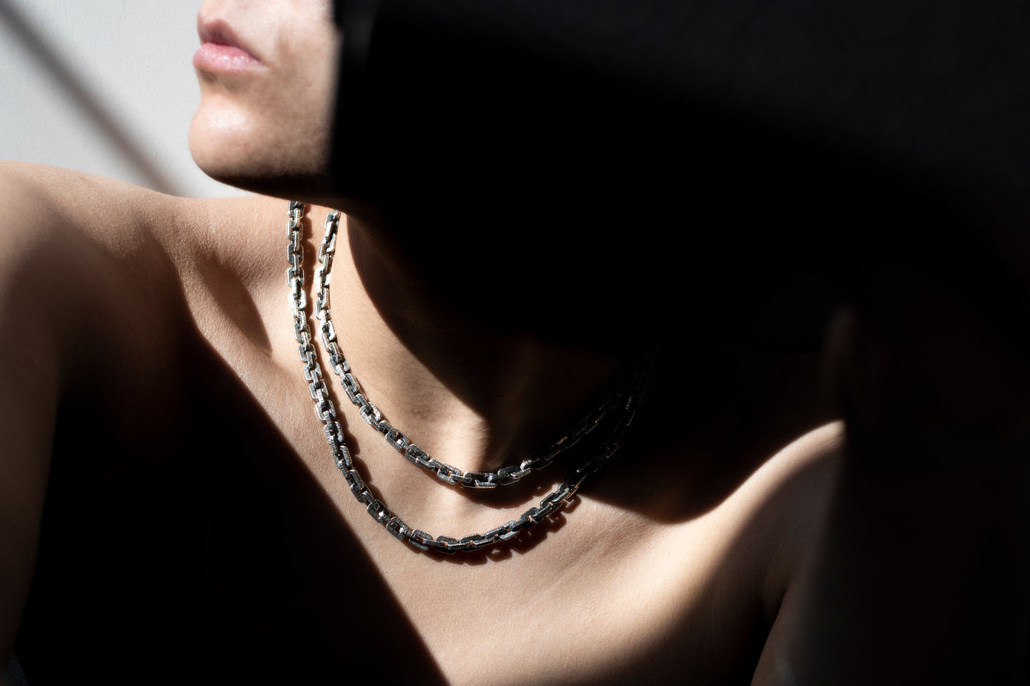 Sterling Silver Box Chain Necklace