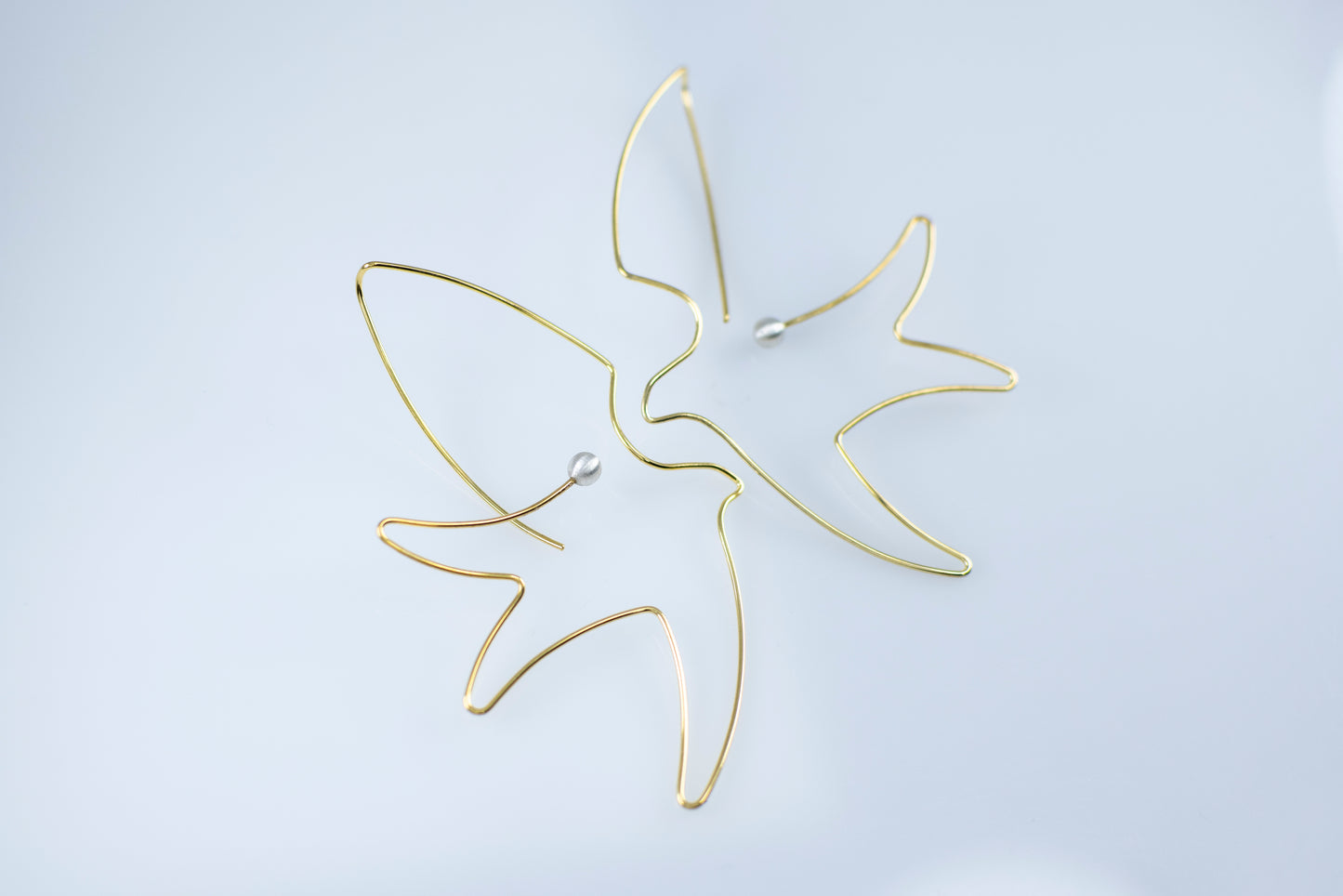 Sterling Silver Bird Earrings