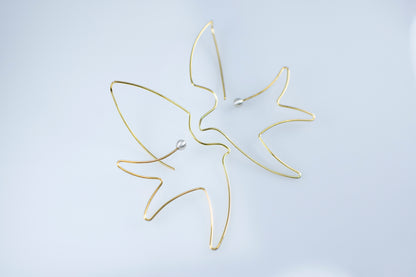 Sterling Silver Bird Earrings