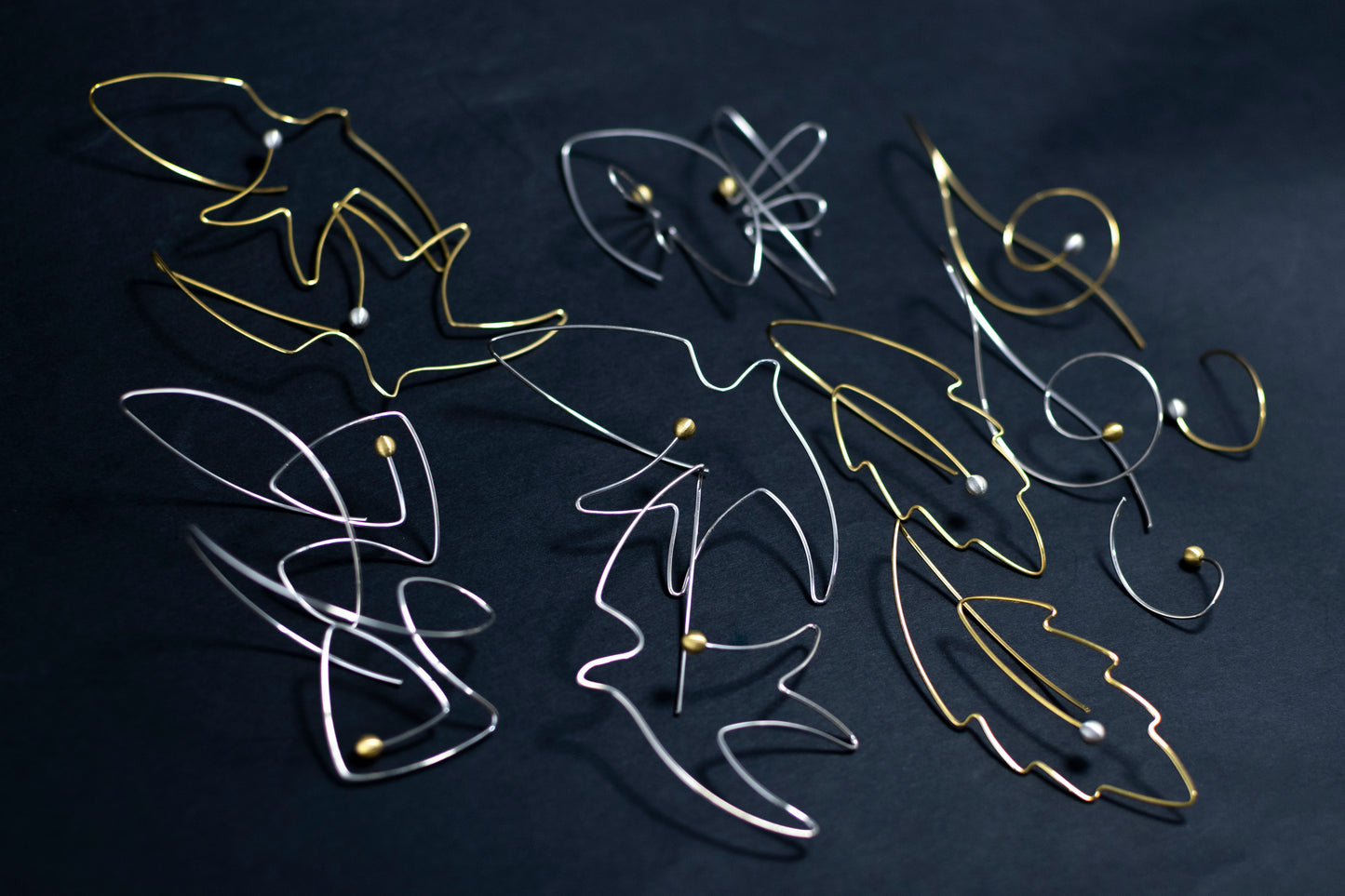 Sterling Silver Fish Earrings