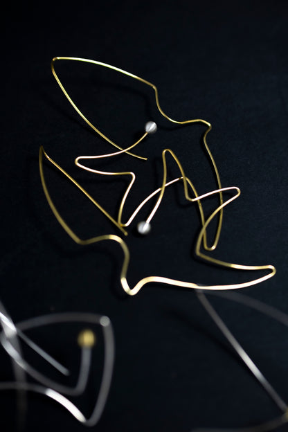 Sterling Silver Bird Earrings