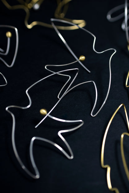 Sterling Silver Bird Earrings