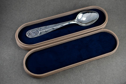 Sterling Silver Scorpio Baby Spoon