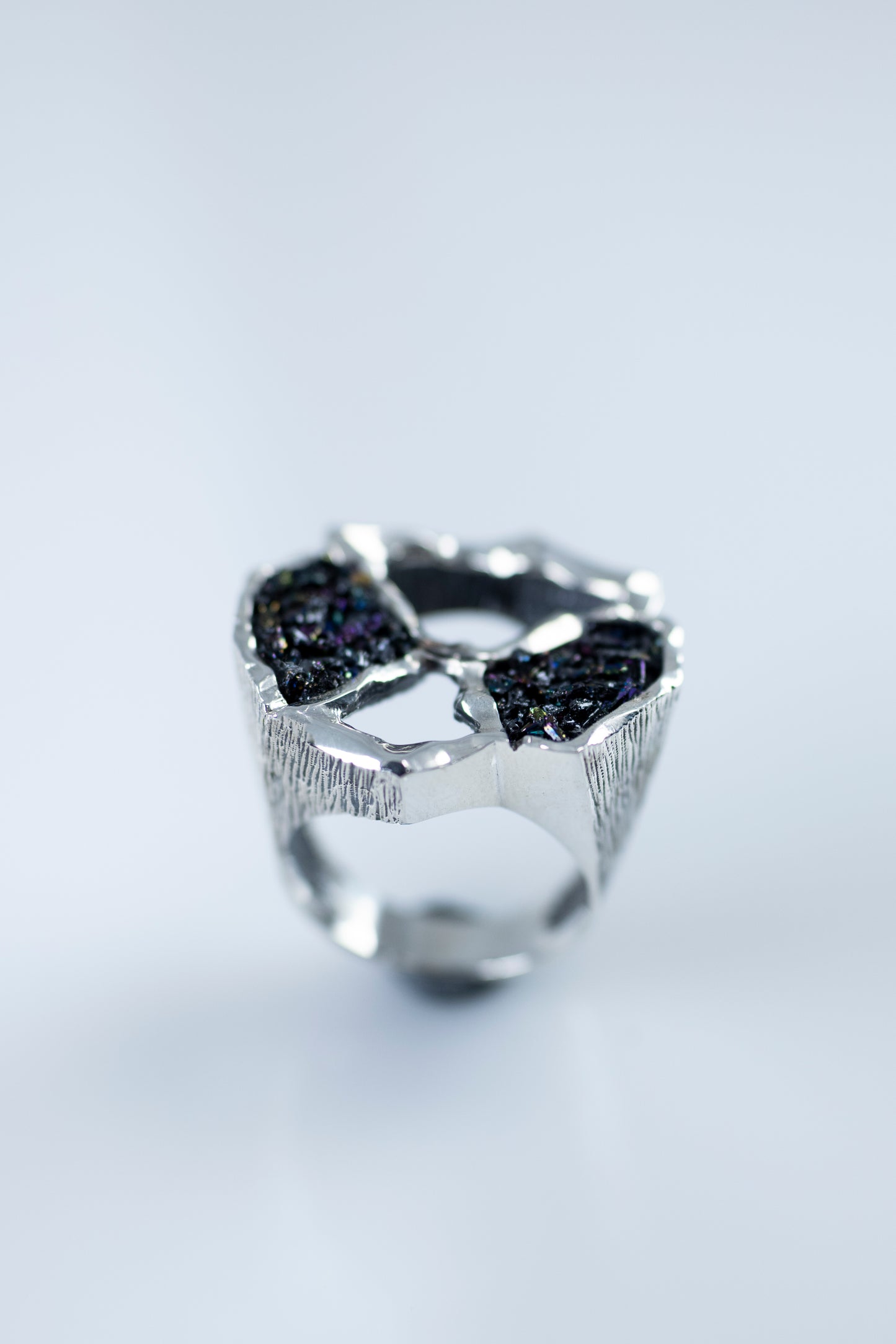 Earth Element Sterling Silver Ring