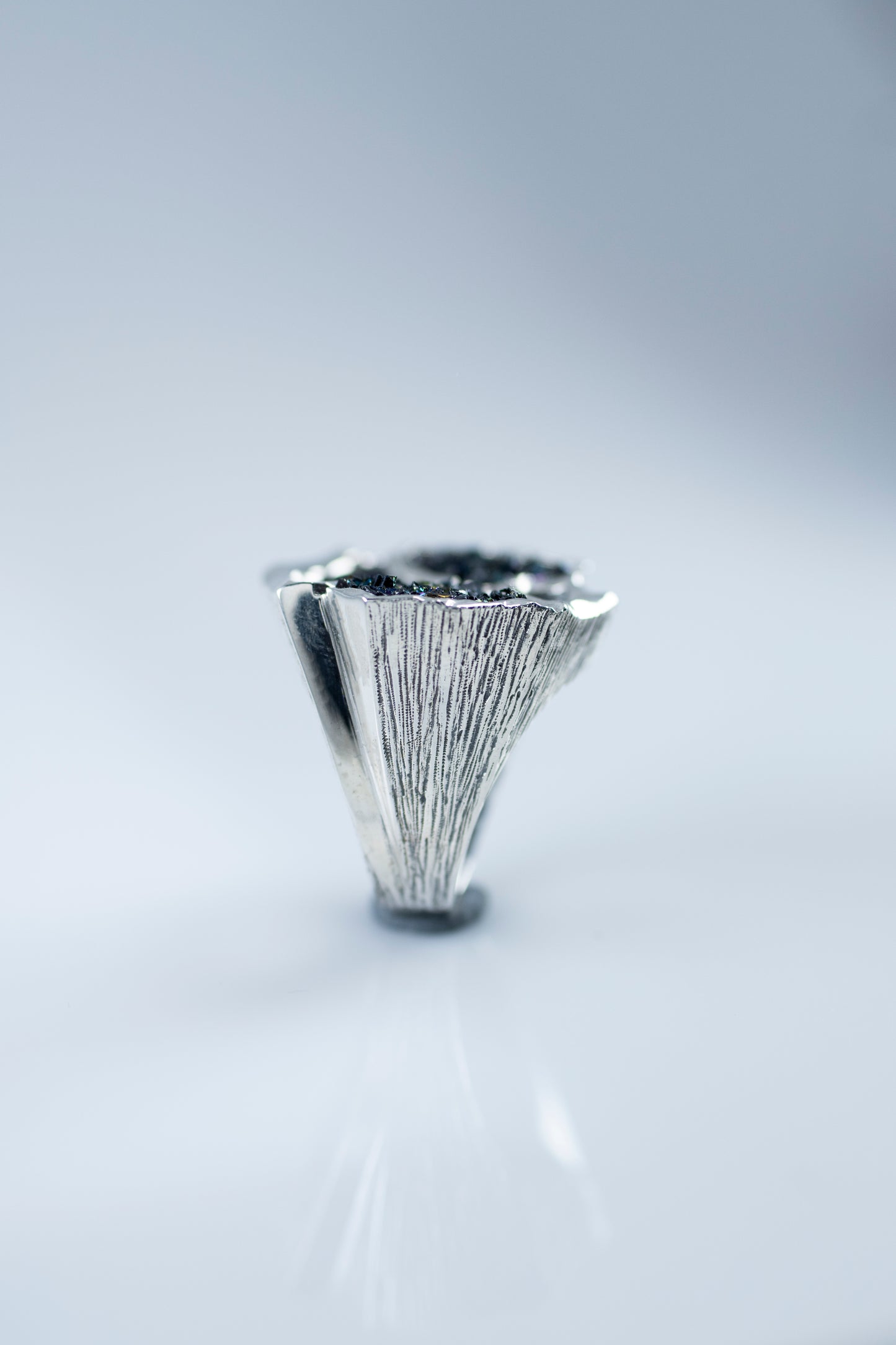 Earth Element Sterling Silver Ring