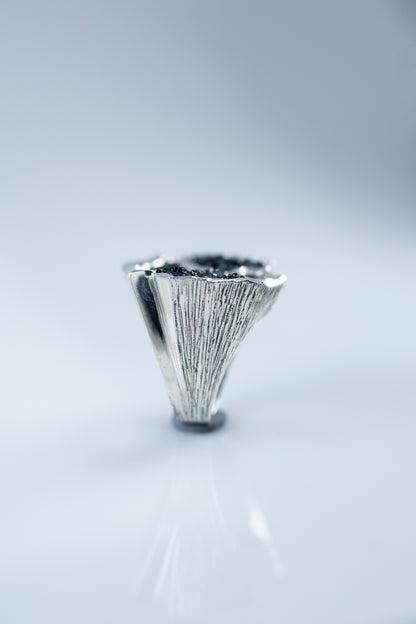 Earth Element Sterling Silver Ring