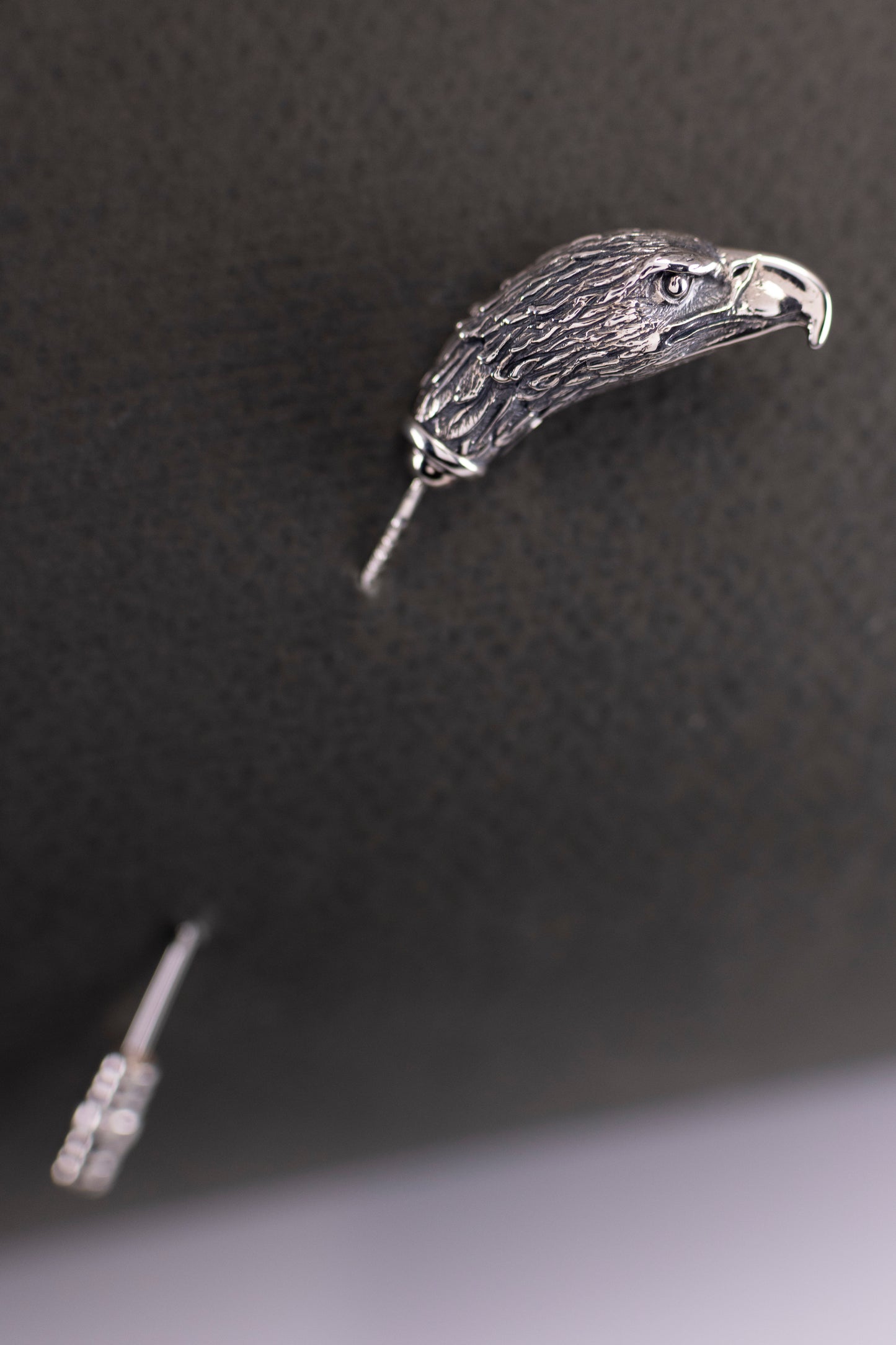 Sterling Silver Eagle Lapel Pin