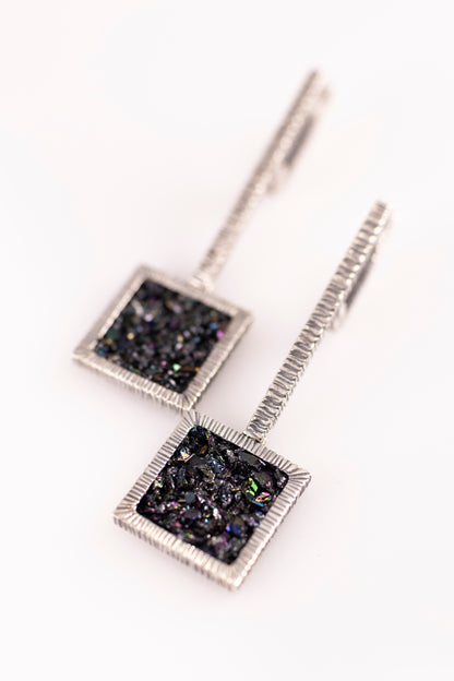 Dangle Square Earrings