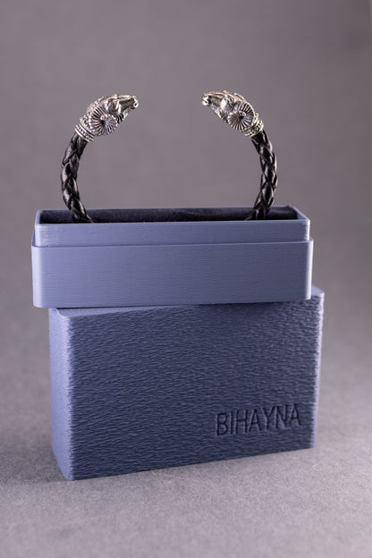 Bracelet with Ram Heads – Sterling Silver 925