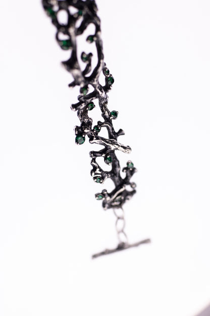 Sterling Silver Tree Branch Watch