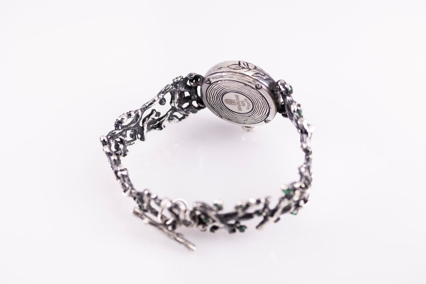 Sterling Silver Tree Branch Watch