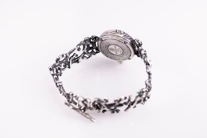 Sterling Silver Tree Branch Watch