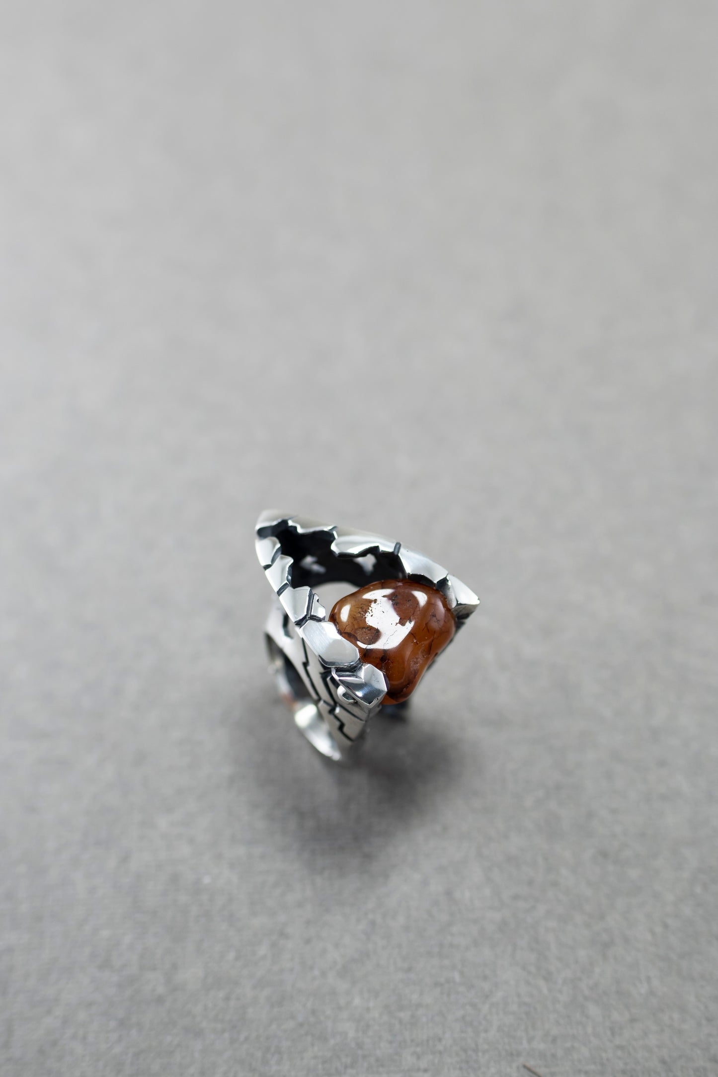 Sterling Silver Statement Ring  "INVASION"