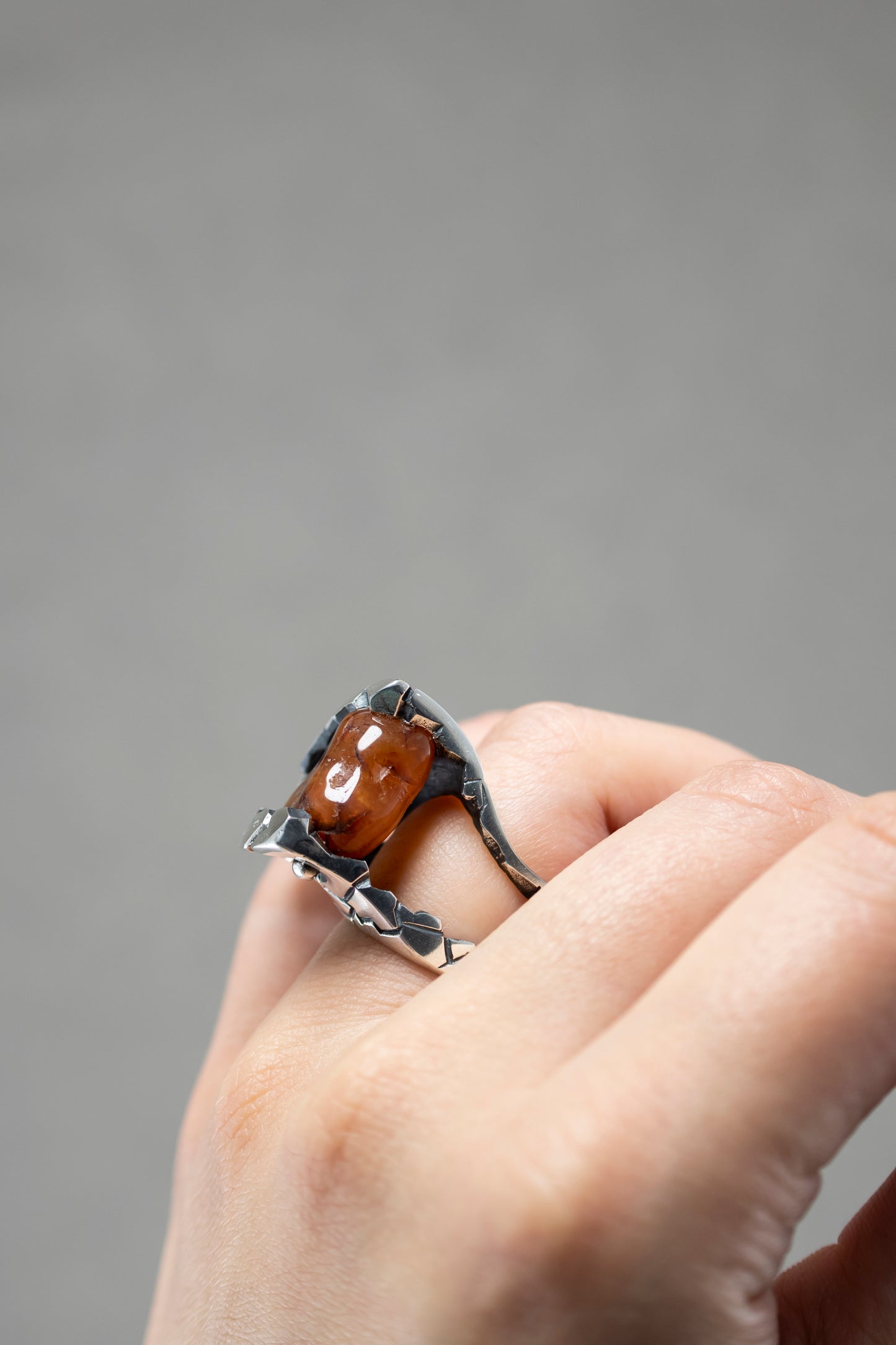 Sterling Silver Statement Ring  "INVASION"