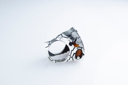 Sterling Silver Statement Ring  "INVASION"