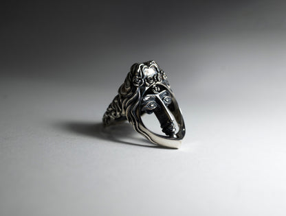 Two Face Sterling Silver Transformer Ring