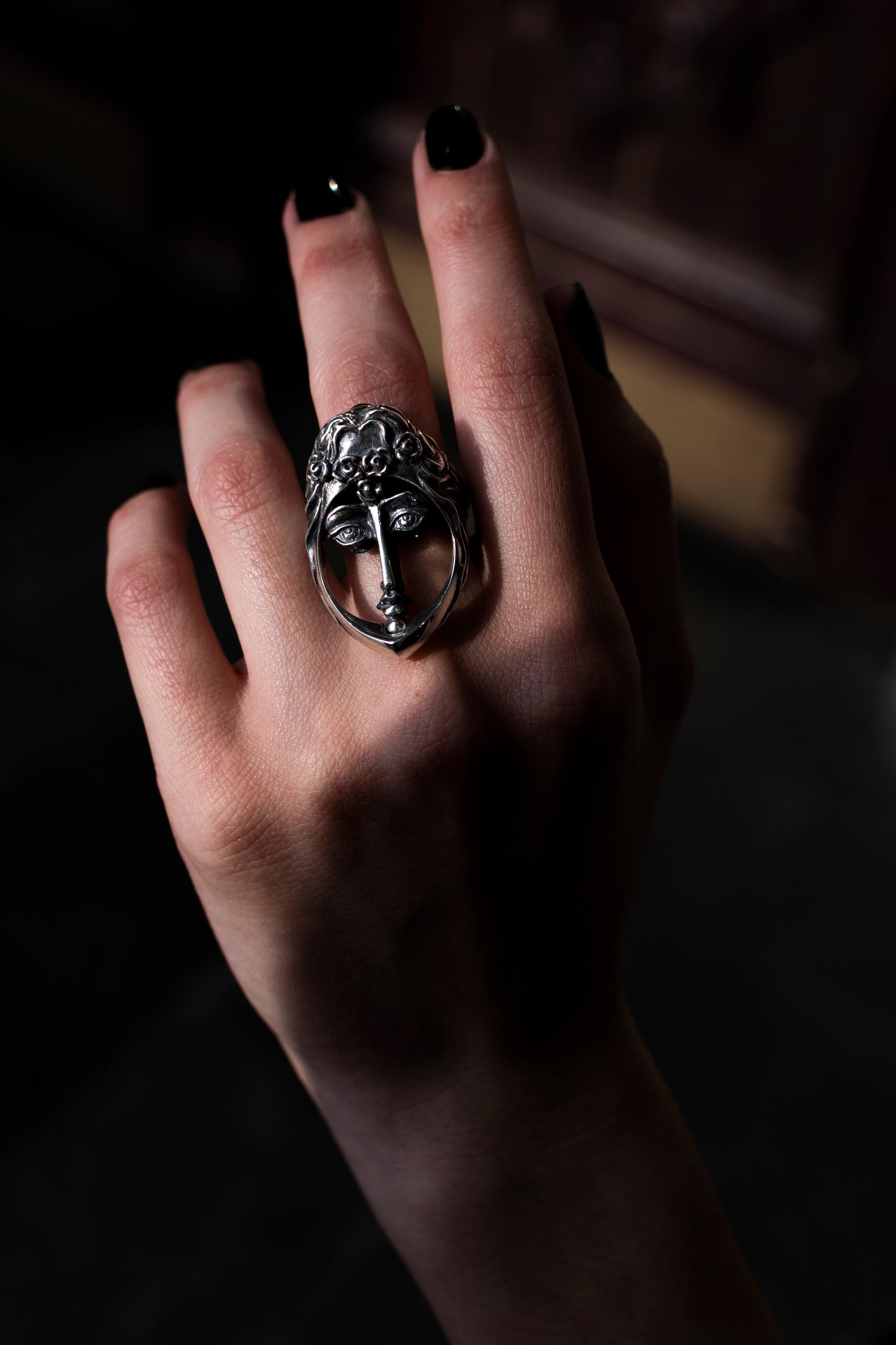 Two Face Sterling Silver Transformer Ring