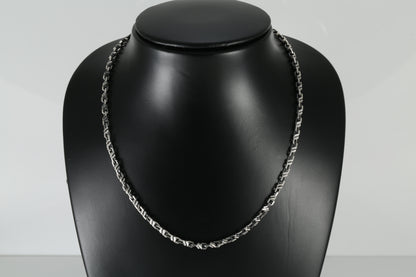 Sterling Silver Anchor Braided Bracelet