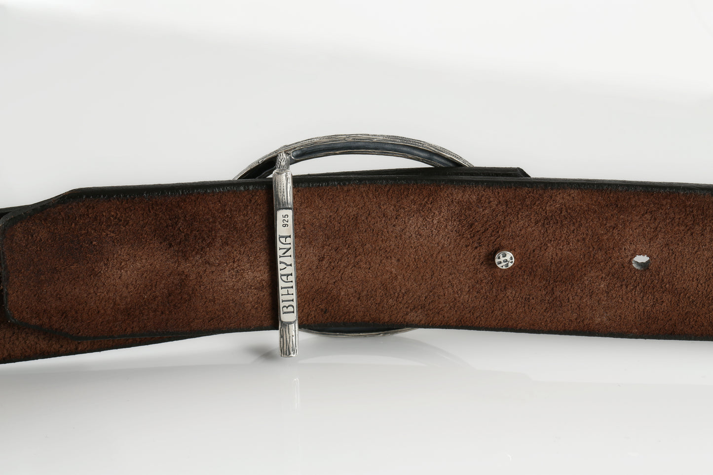 Handmade Sterling Silver Horse Head Belt Buckle