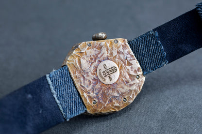 Watch With An Imitation Rusted Metal