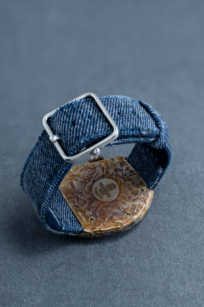 Watch With An Imitation Rusted Metal