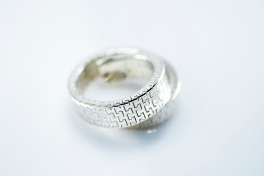 925 Sterling Silver  Pattern Bracelet Unisex