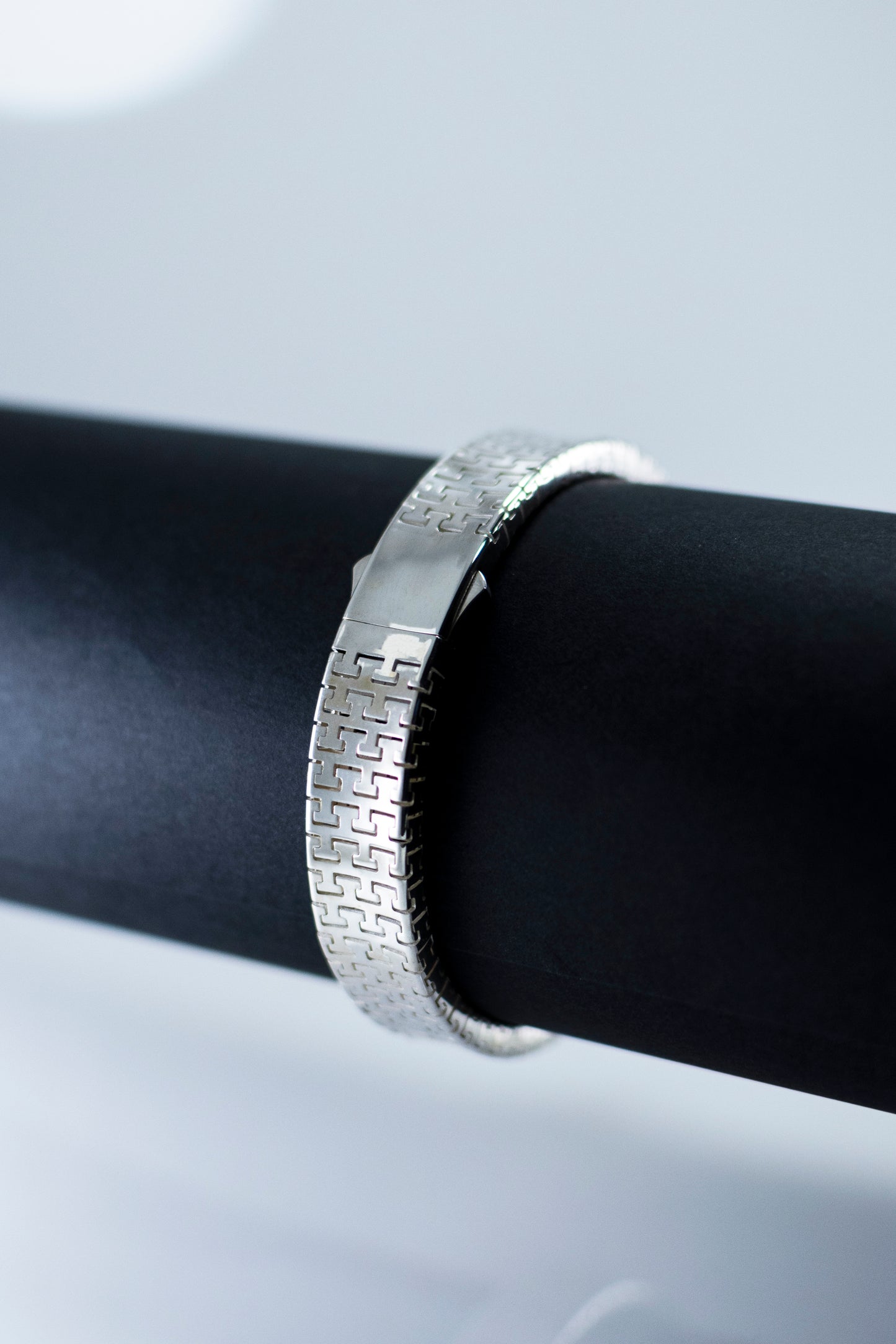925 Sterling Silver  Pattern Bracelet Unisex
